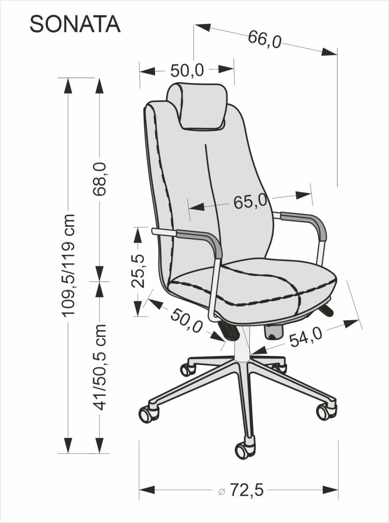 SONATA XXL fotel czarny (1p=1szt)