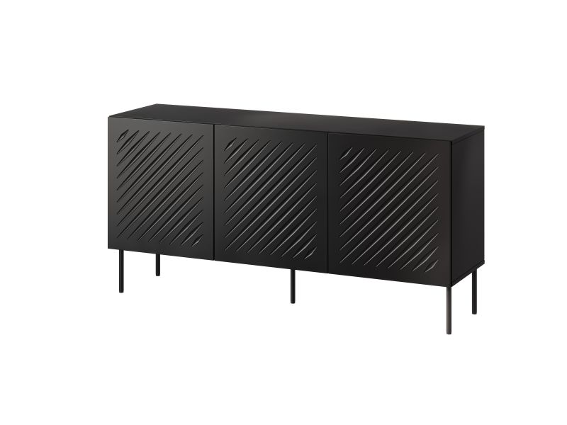 SIENA komoda 150 czarny
