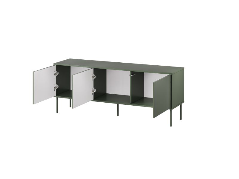TRESSE szafka RTV 150 (3D) zielony