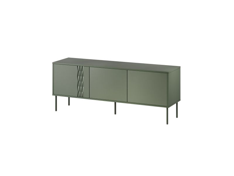 TRESSE szafka RTV 150 (3D) zielony