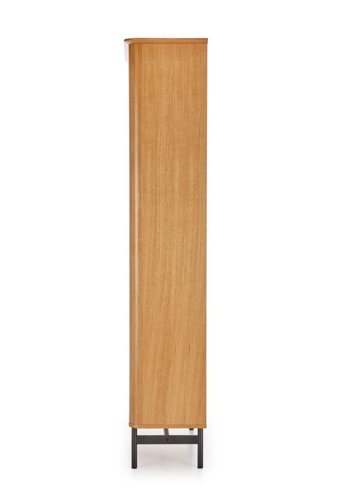 SMART regał REG-1 dąb naturalny/czarny (2p=1szt)