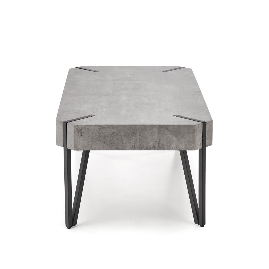 EMILY ława beton / czarny (1p=1szt)