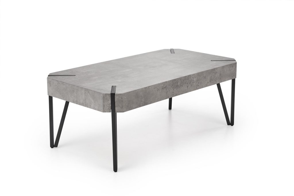 EMILY ława beton / czarny (1p=1szt)