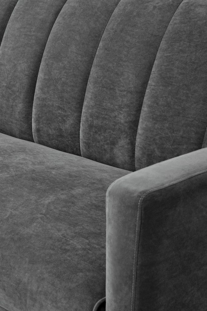 ARMANDO sofa popielaty (1p=1szt)