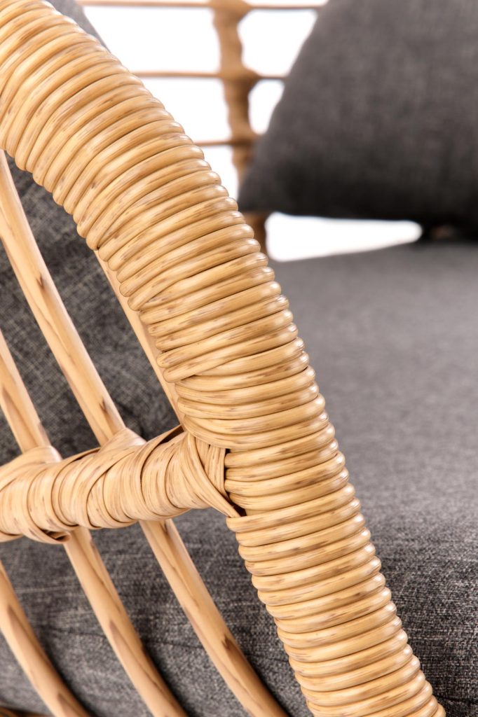 IKARO XL sofa naturalny-popiel (1p=2szt)