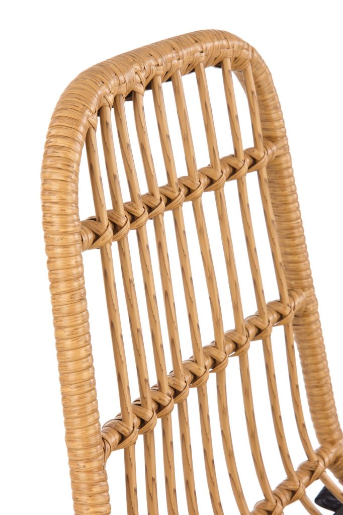 K401 krzesło naturalny / czarny (1p=4szt)