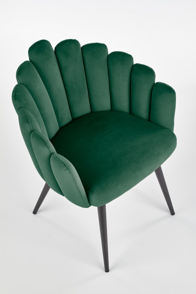 K410 krzesło c. zielony velvet (1p=1szt)