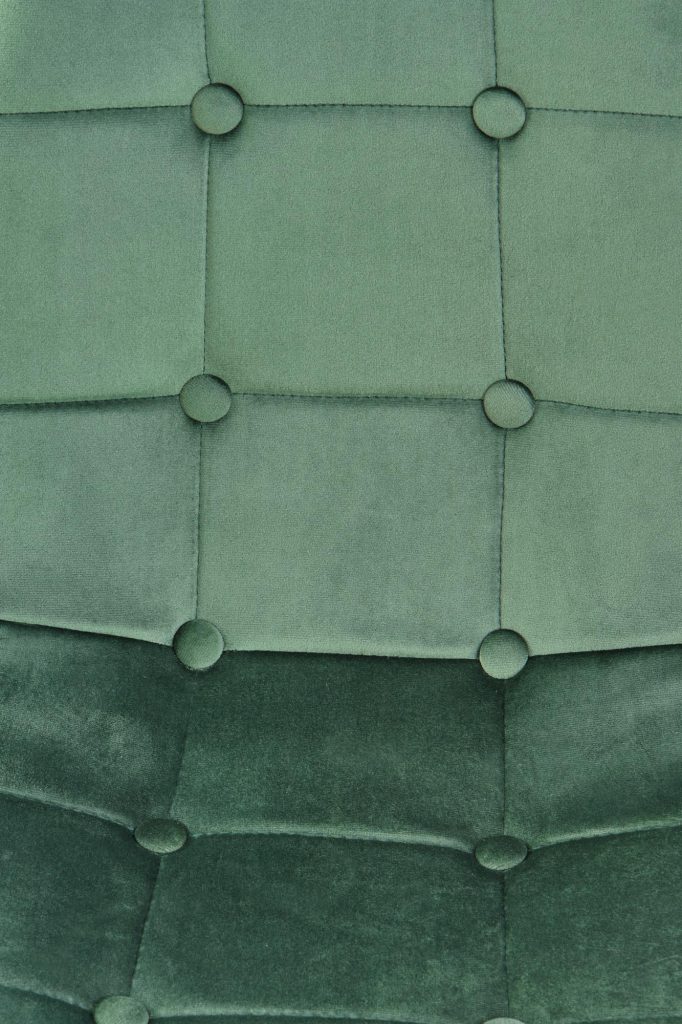 K417 krzesło ciemny zielony velvet (1p=4szt)