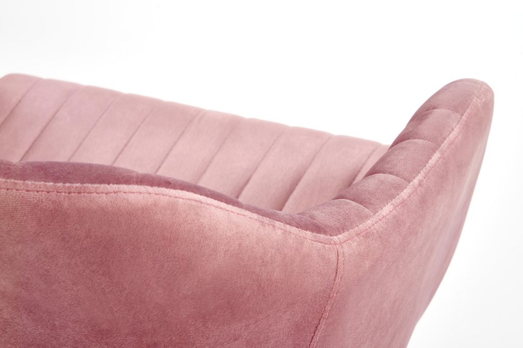 FRESCO fotel młodzieżowy różowy velvet (1p=1szt)