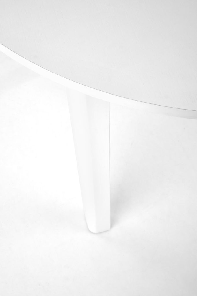 RINGO stół kolor blat - biały, nogi - biały (102-142x102x76 cm) (2p=1szt)