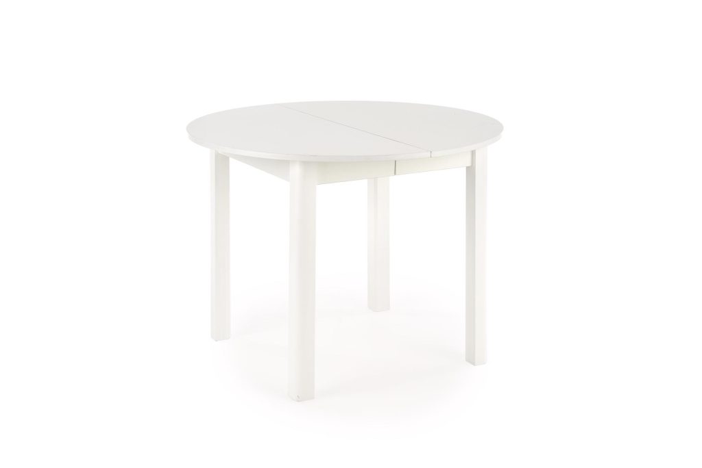 RINGO stół kolor blat - biały, nogi - biały (102-142x102x76 cm) (2p=1szt)