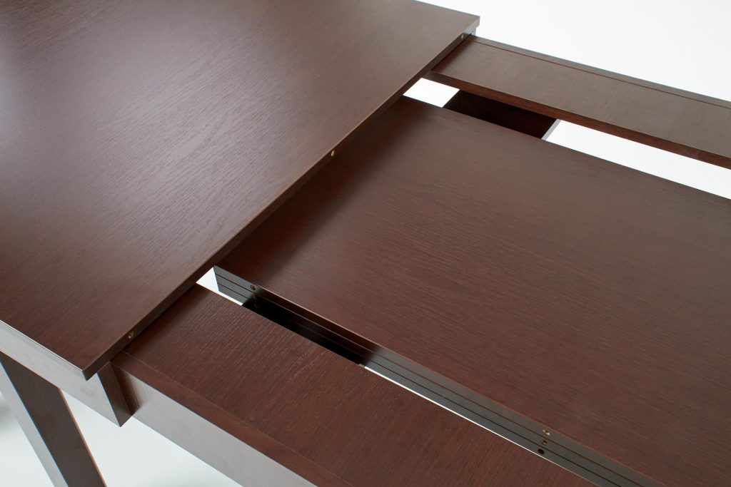 SEWERYN 160/300 cm stół kolor ciemny orzech (160-300x90x76 cm) (3p=1szt)