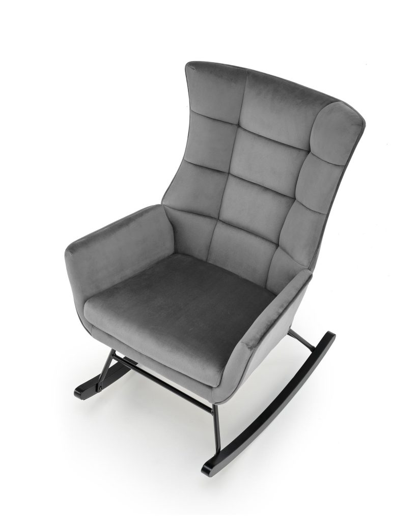 BAZALTO fotel bujany popiel (1p=1szt)