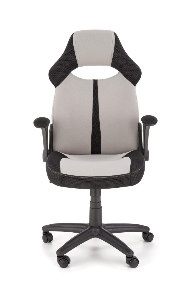 BLOOM fotel gabinetowy popielaty / czarny (1p=1szt)