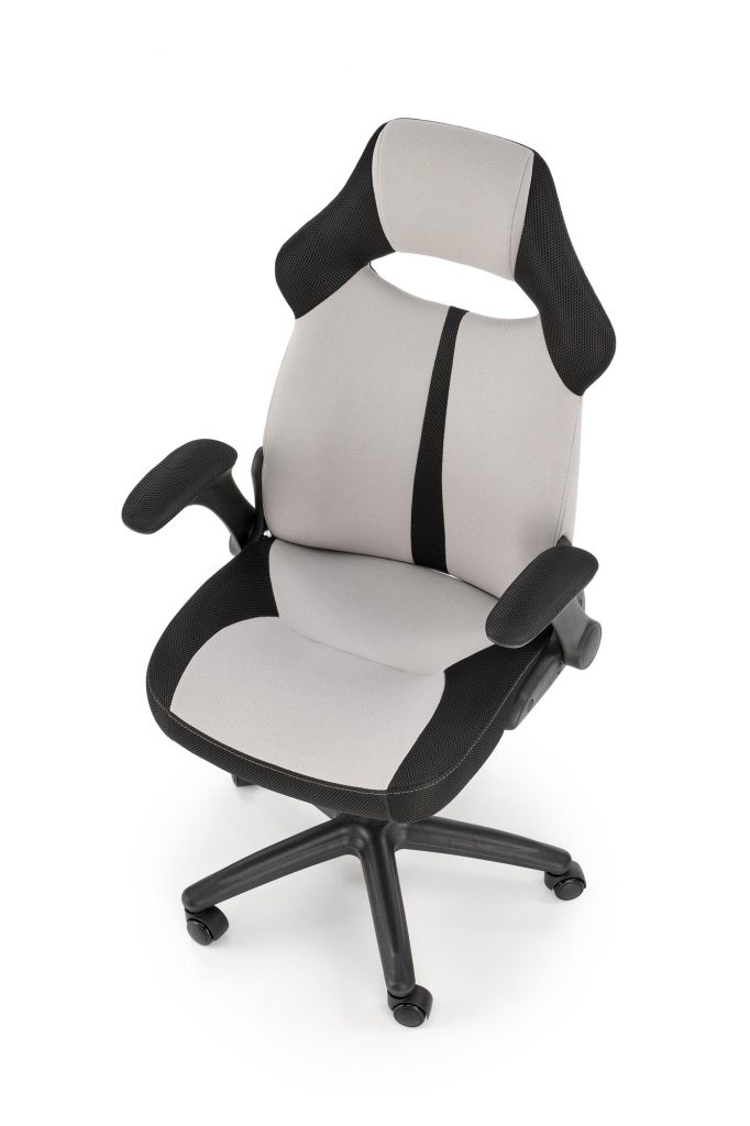 BLOOM fotel gabinetowy popielaty / czarny (1p=1szt)
