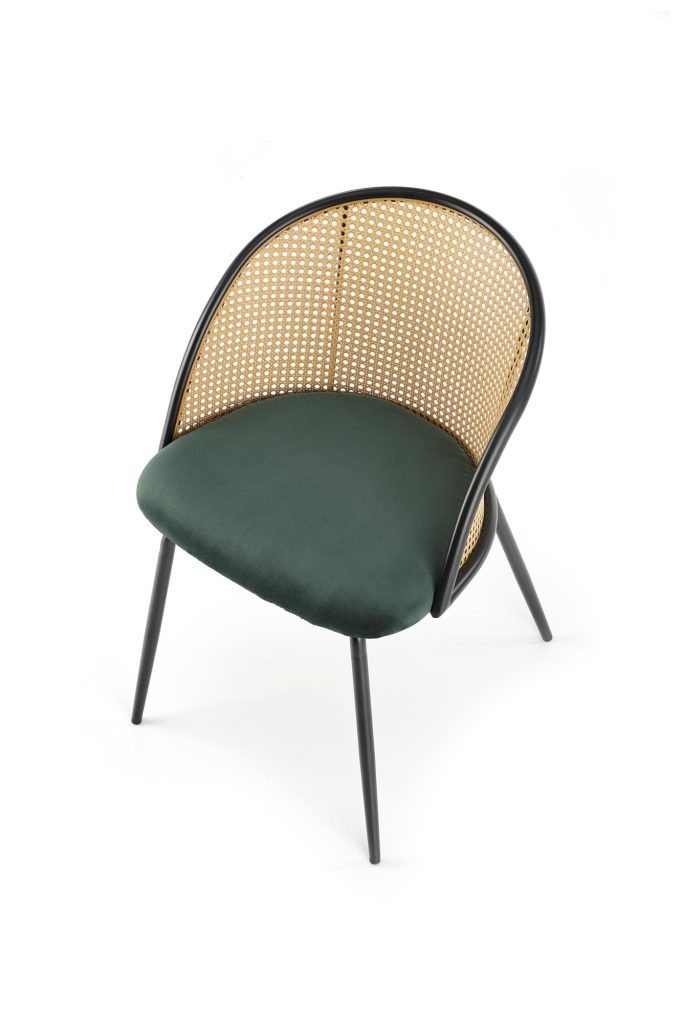 K508 krzesło ciemny zielony (1p=4szt)