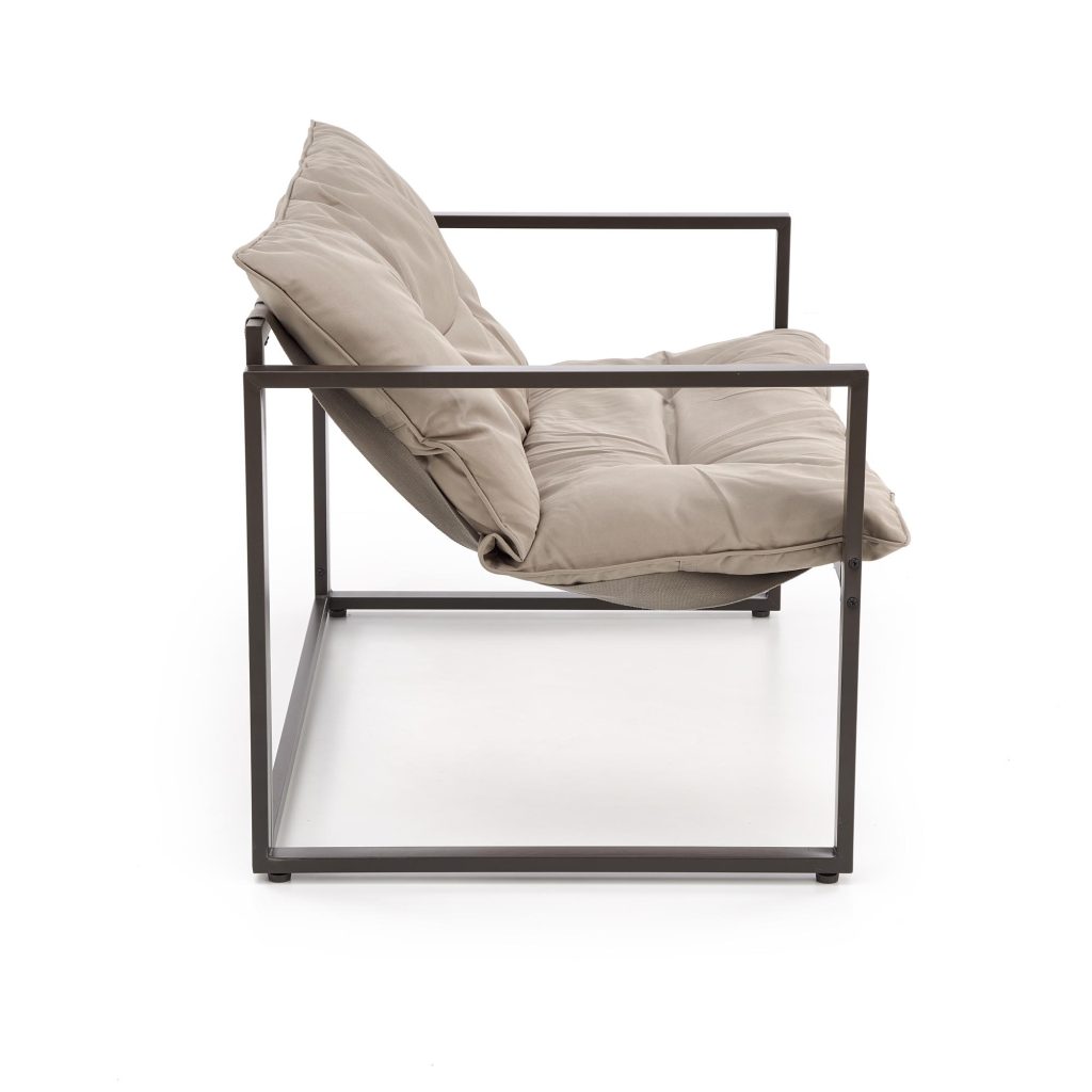 SHARK zestaw ogrodowy ( sofa + fotel 2x + ława ), ciemny brąz / cappuccino (1p=1szt)