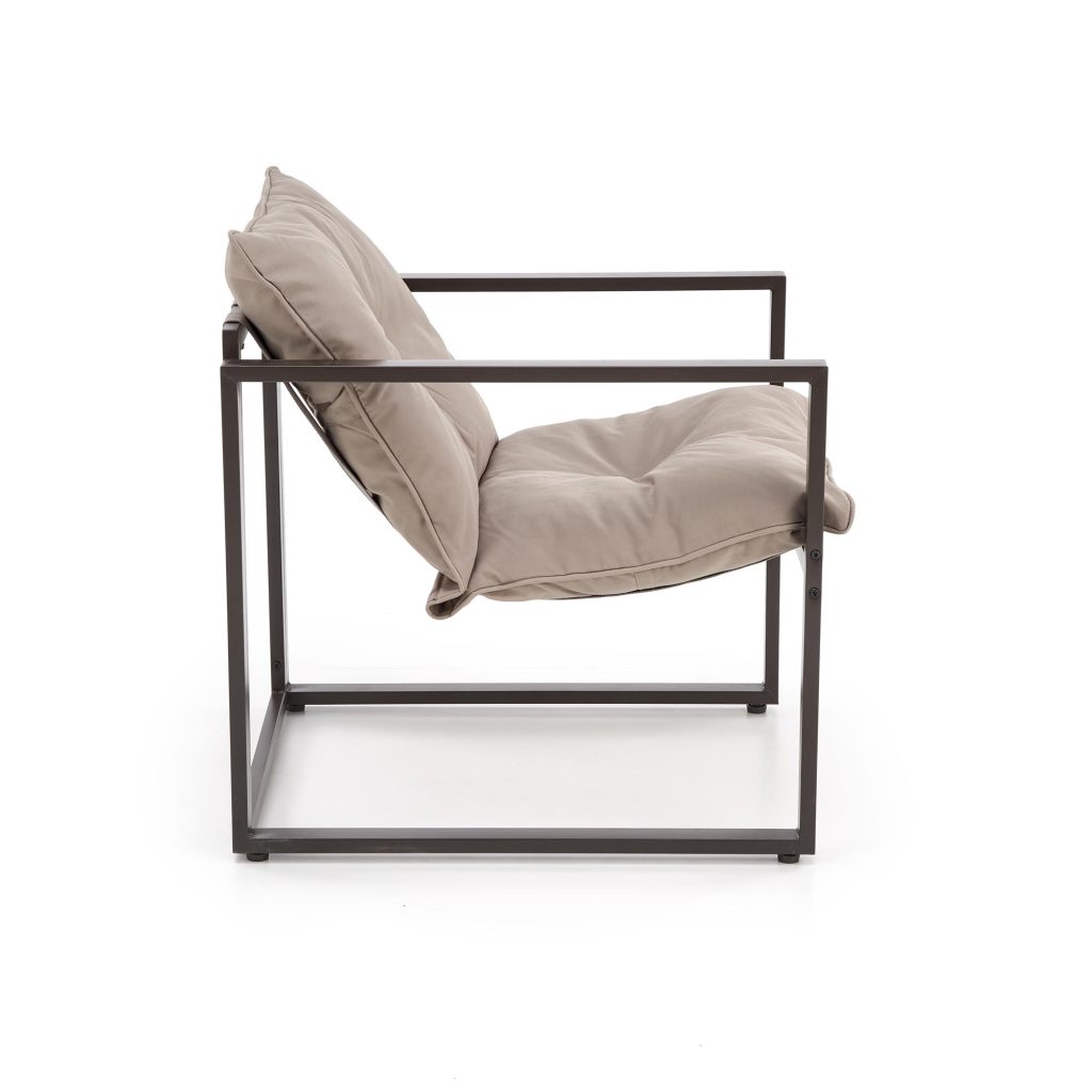 SHARK zestaw ogrodowy ( sofa + fotel 2x + ława ), ciemny brąz / cappuccino (1p=1szt)