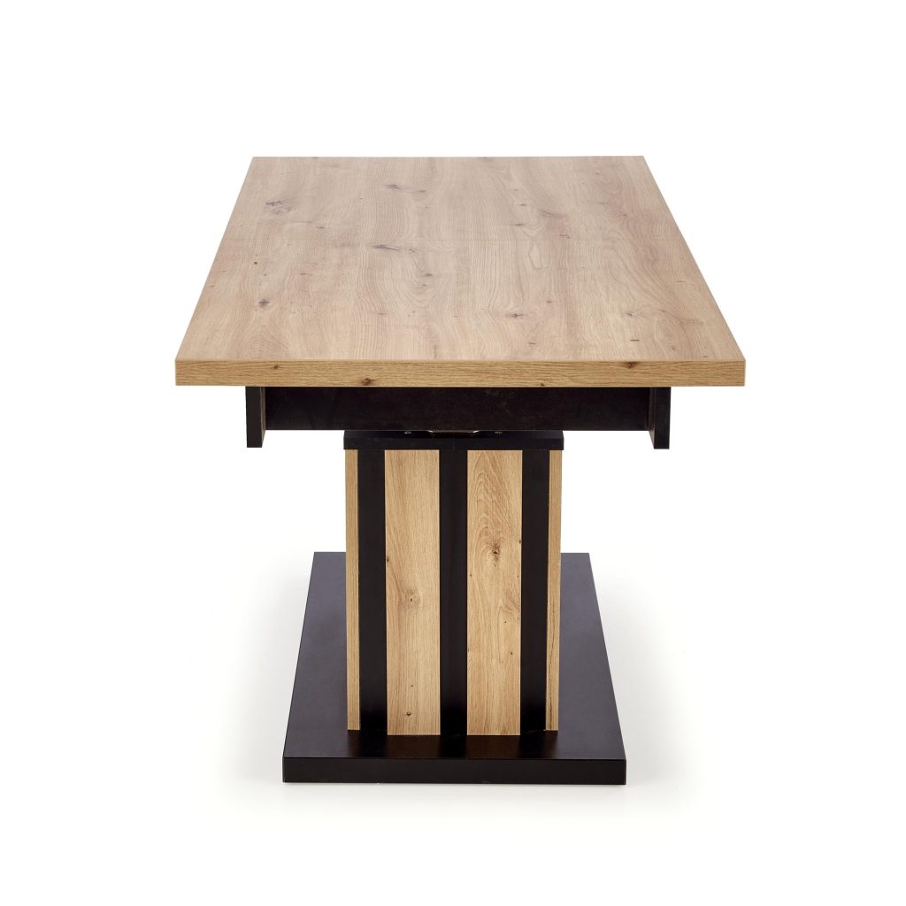 BARETTI ława dąb artisan/czarny (4p=1szt)