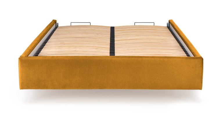 MODULO korpus łóżko 160 - musztardowy tap. Monolith 48 (3p=1szt)
