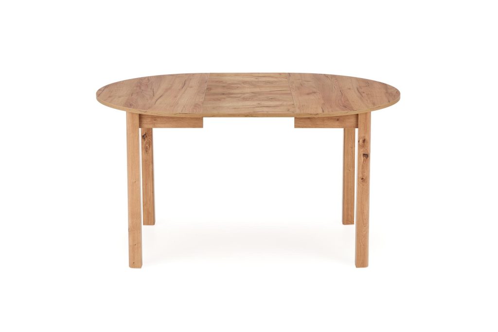 RINGO stół kolor blat dąb craft, nogi - dąb craft (102-142x102x76 cm) (2p=1szt)