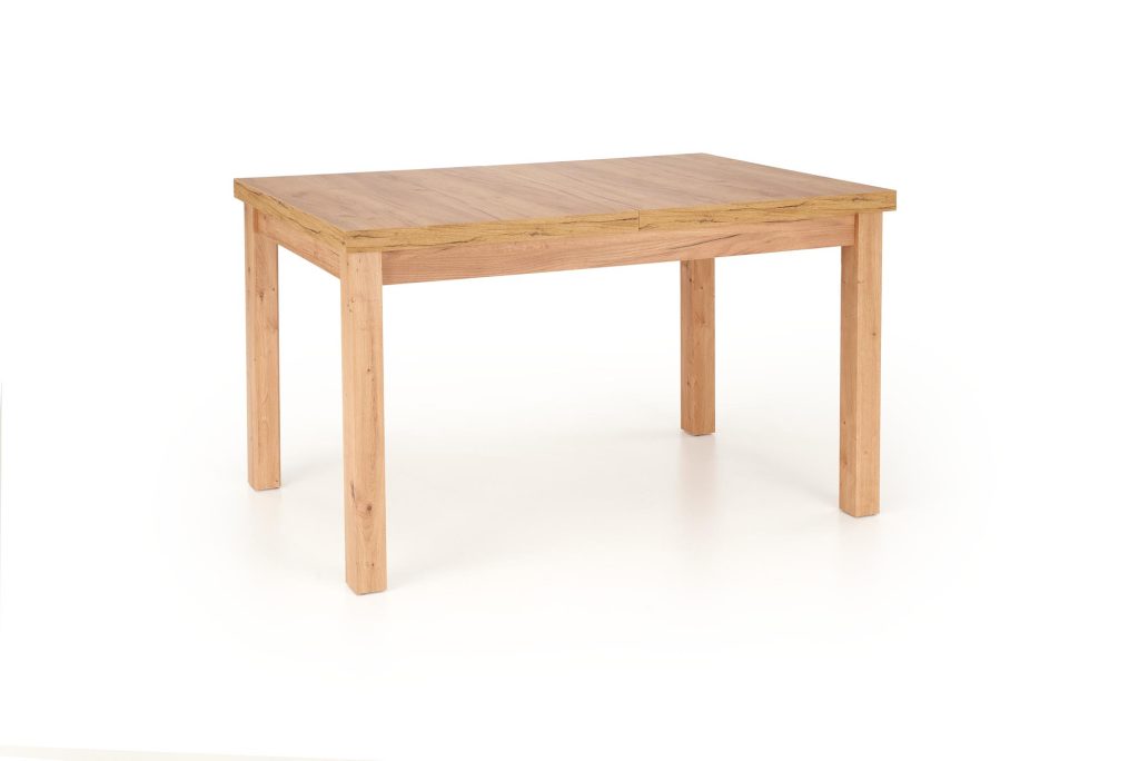 TIAGO 2 stół rozkładany 140-220/80 blat: dąb craft, nogi: dąb craft (3p=1szt)