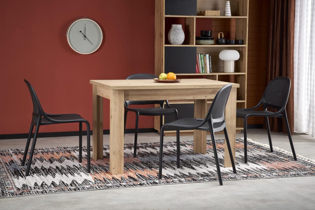 BAGIO stół rozkładany 120-160/80 cm dąb artisan/dąb artisan (2p=1szt)