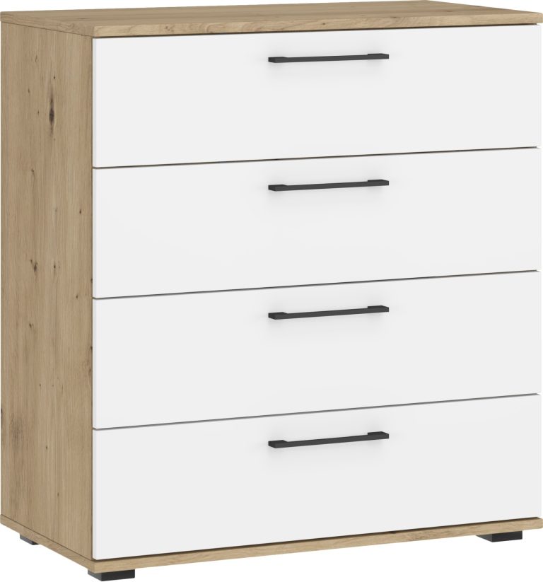 FORMO system szaf modułowych - KOMODA KM-1 dąb artisan/biały (1P=1SZT)