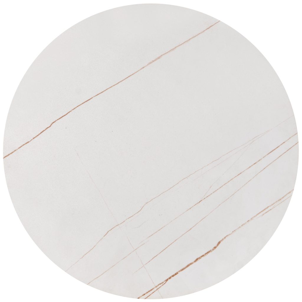 FATIMA zestaw 2 ław, biały marmur / złoty (1p=1szt)