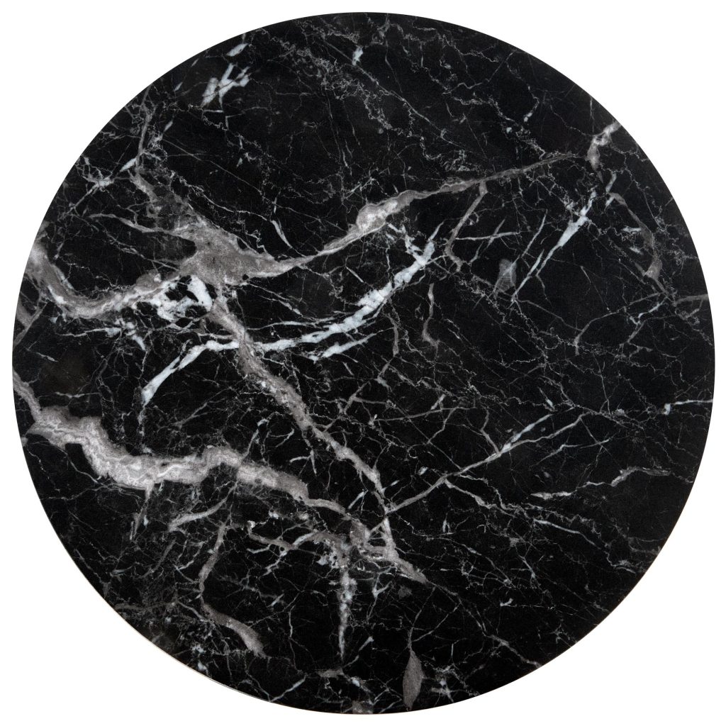 OREO zestaw dwóch ław czarny marmur / czarny (1p=1szt)