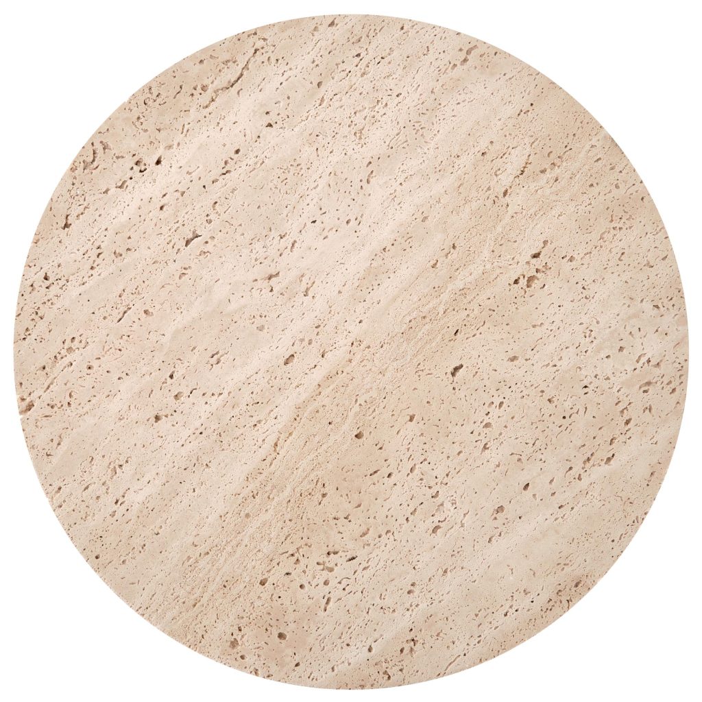TRAVERSO S ława, trawertyn / biały (1p=1szt)