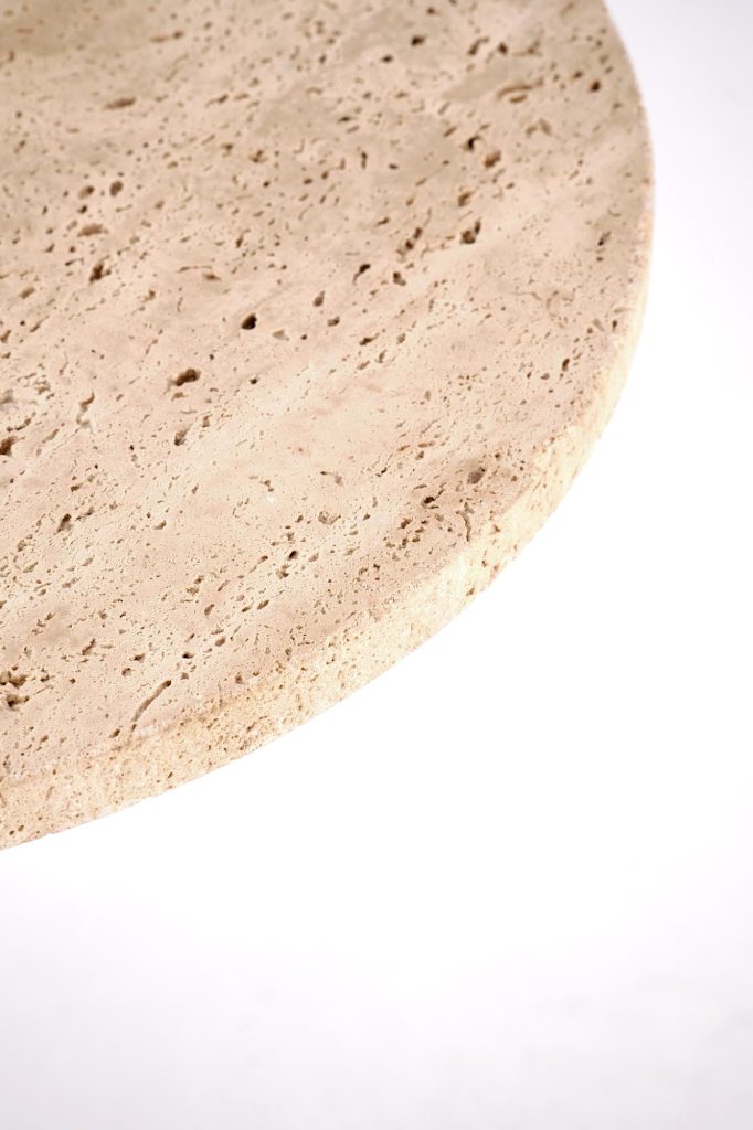 TRAVERSO S ława, trawertyn / biały (1p=1szt)