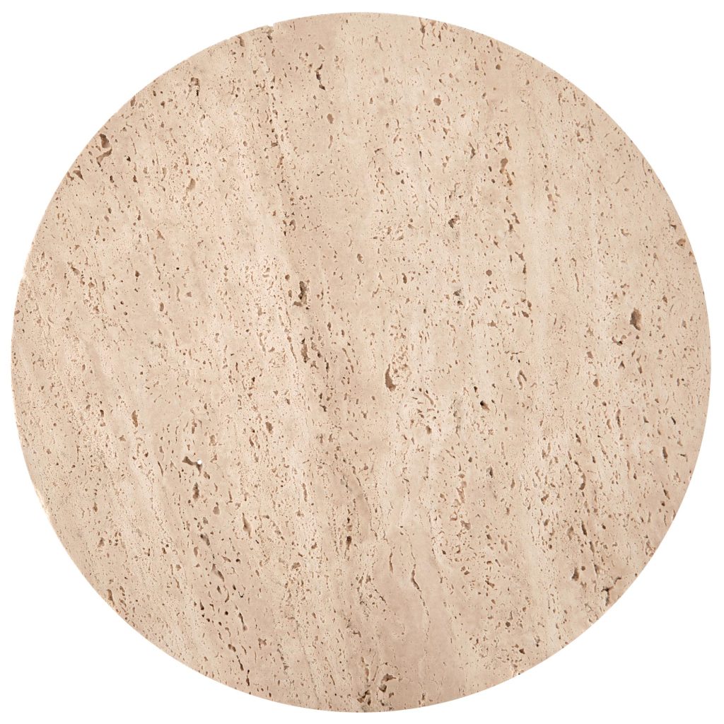 TRAVERSO ława, trawertyn / biały (1p=1szt)