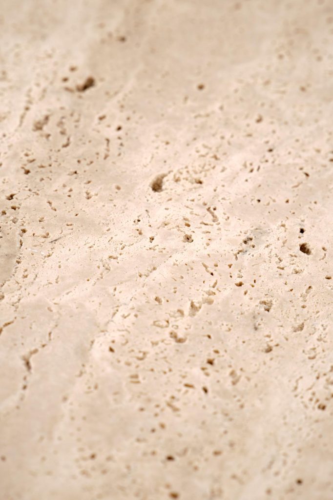 TRAVERSO ława, trawertyn / biały (1p=1szt)