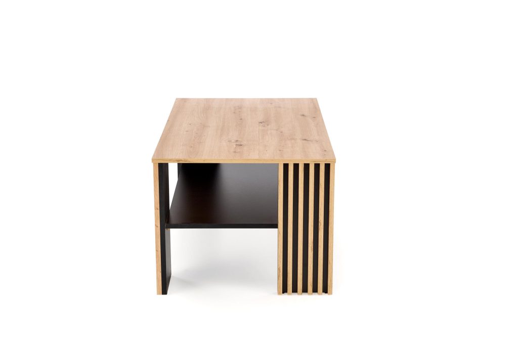 FEMINA ława dąb artisan/czarny (1p=1szt)