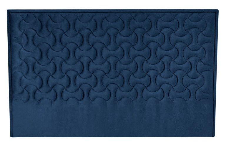 MODULO W2 łóżko 160 - wezgłowie granatowy tap. Monolith 77 (1p=1szt)