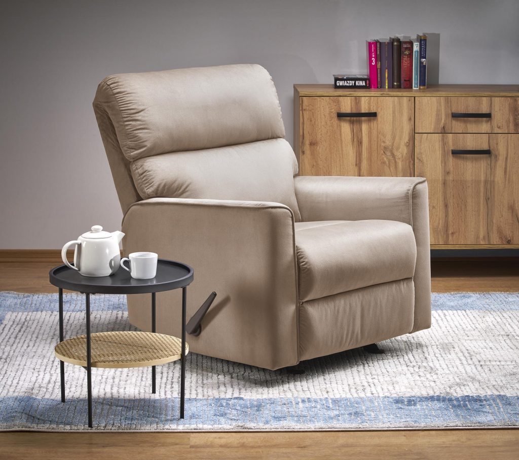 KARIM fotel wypoczynkowy beżowy (2p=1szt)