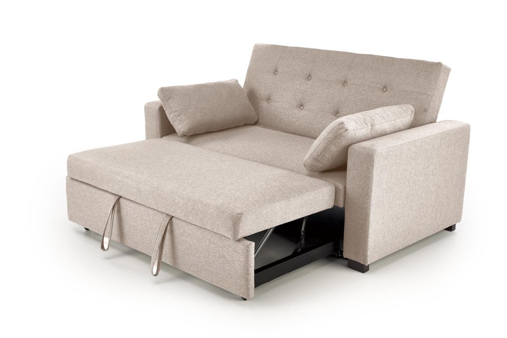 PAULINIO sofa rozkładana, beżowy (1p=1szt)