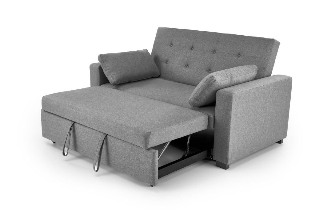 PAULINIO sofa rozkładana, popielaty (1p=1szt)