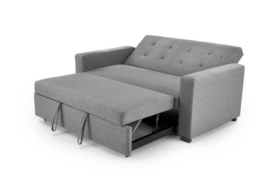 PAULINIO sofa rozkładana, popielaty (1p=1szt)