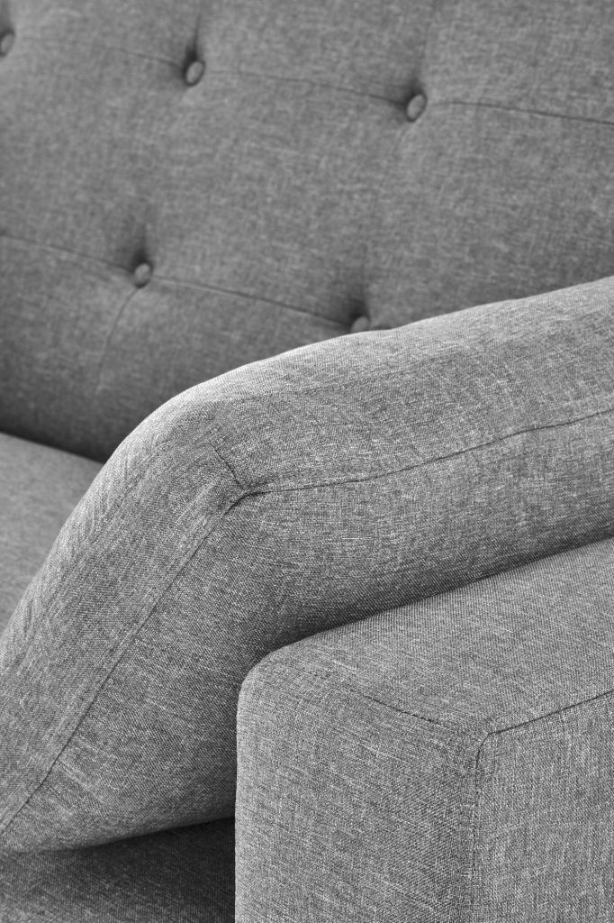 PAULINIO sofa rozkładana, popielaty (1p=1szt)
