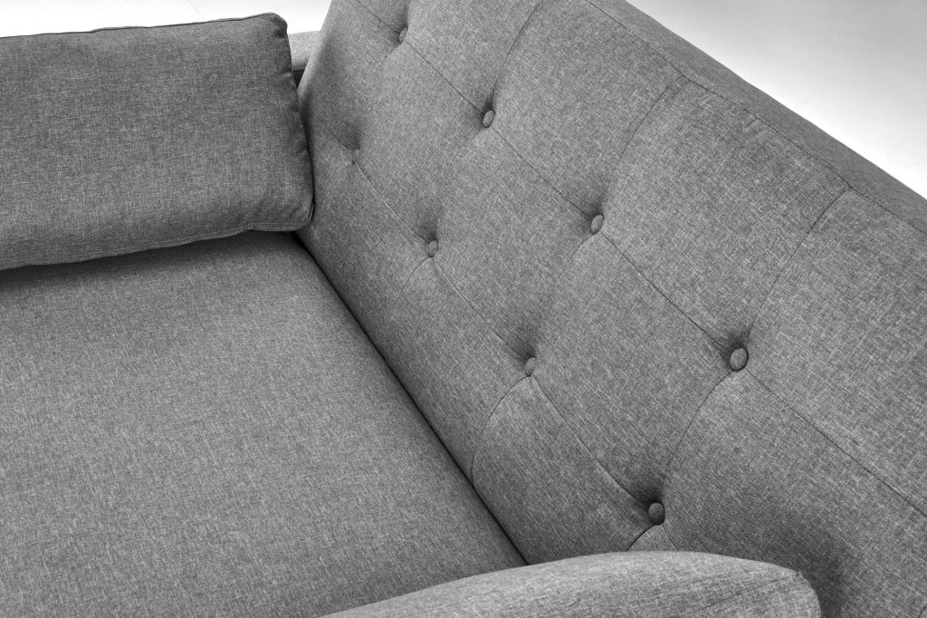 PAULINIO sofa rozkładana, popielaty (1p=1szt)