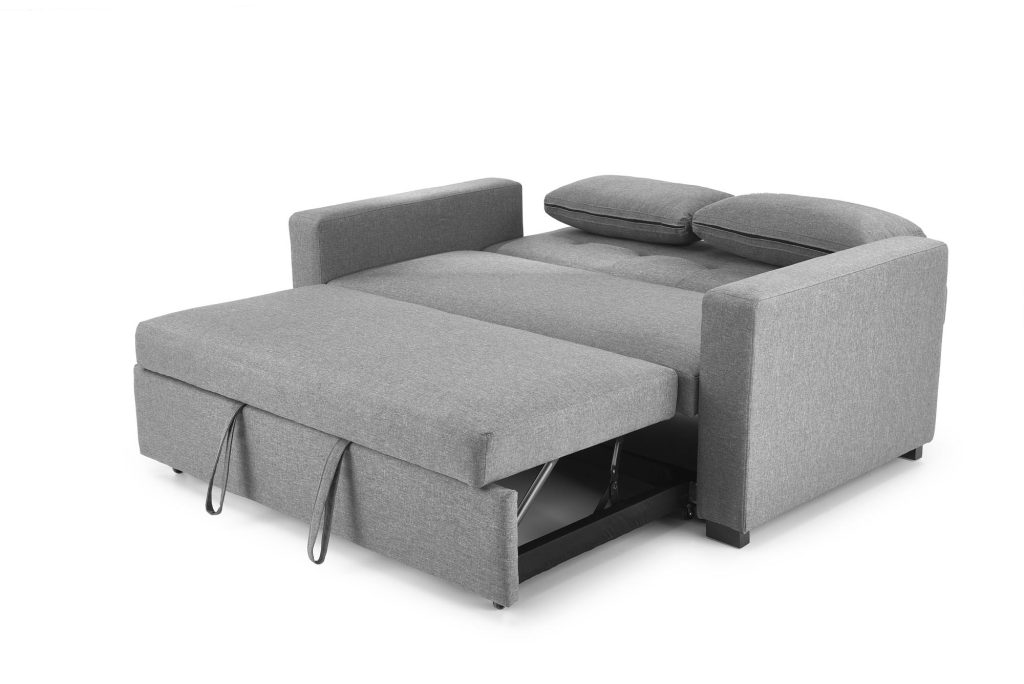 PAULINIO sofa rozkładana, popielaty (1p=1szt)