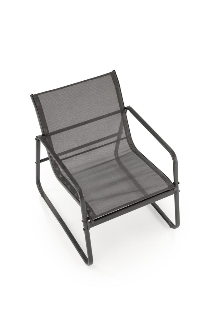 CONOR zestaw ogrodowy ( sofa + fotel 2x + ława ), ciemny popiel / jasny popiel (1p=1set)