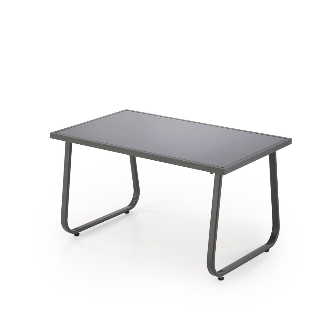 CONOR zestaw ogrodowy ( sofa + fotel 2x + ława ), ciemny popiel / jasny popiel (1p=1set)