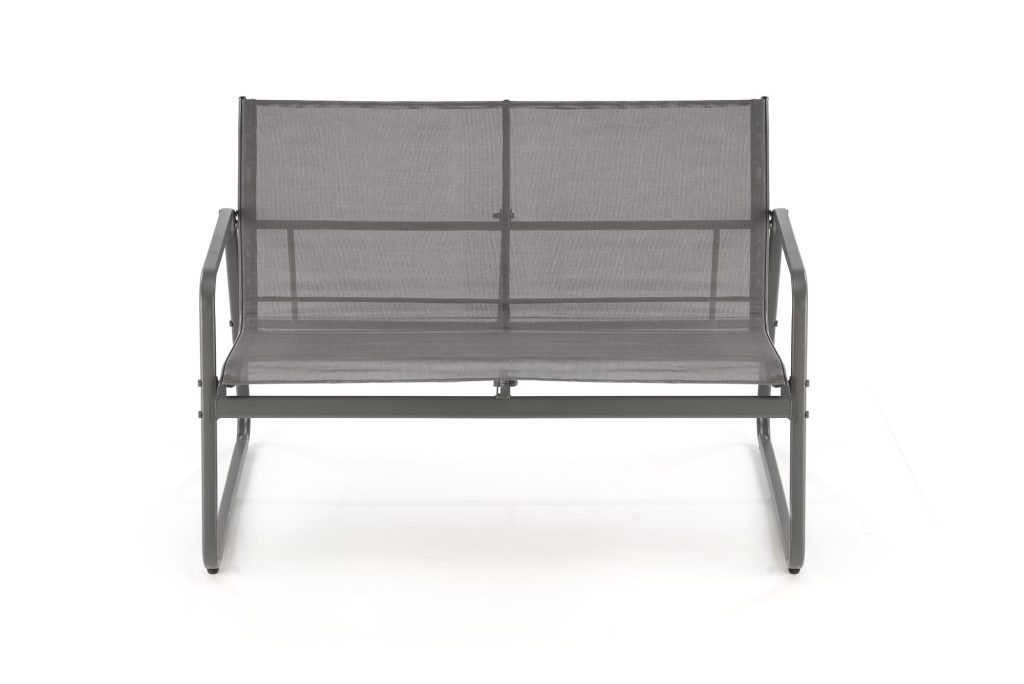 CONOR zestaw ogrodowy ( sofa + fotel 2x + ława ), ciemny popiel / jasny popiel (1p=1set)