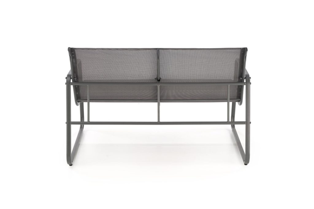 CONOR zestaw ogrodowy ( sofa + fotel 2x + ława ), ciemny popiel / jasny popiel (1p=1set)