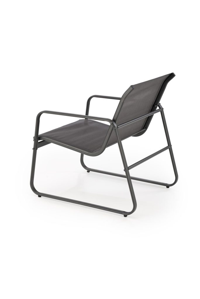 CONOR zestaw ogrodowy ( sofa + fotel 2x + ława ), ciemny popiel / jasny popiel (1p=1set)