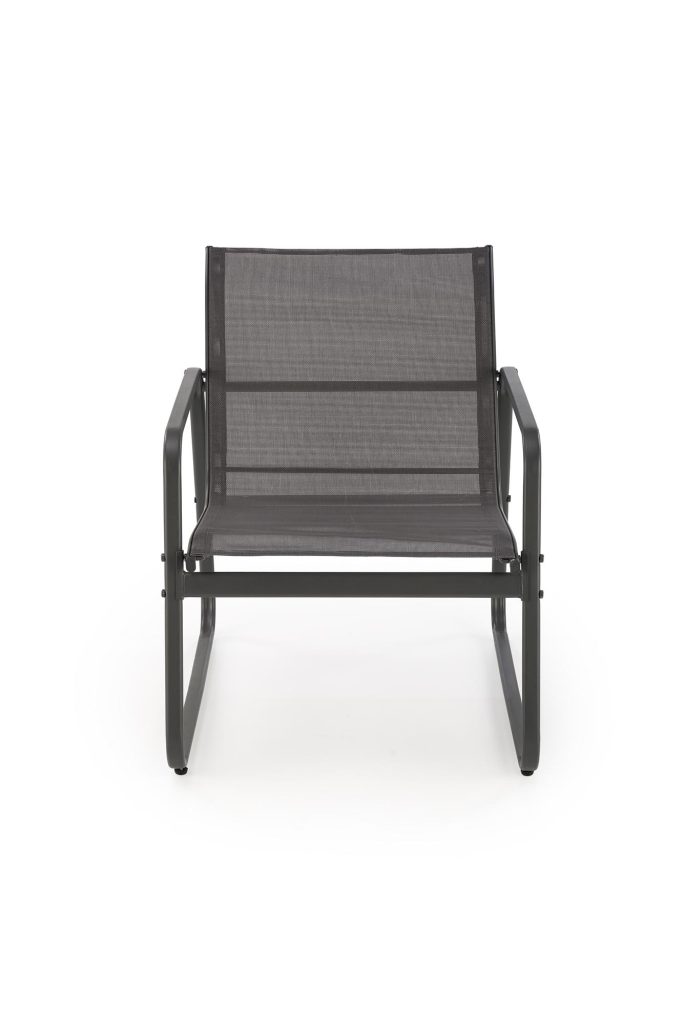 CONOR zestaw ogrodowy ( sofa + fotel 2x + ława ), ciemny popiel / jasny popiel (1p=1set)