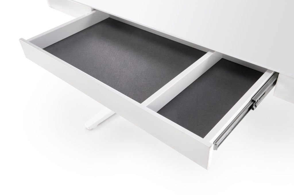 B52 biurko biurko z funkcją regulacji wysokości, biały (2p=1szt)